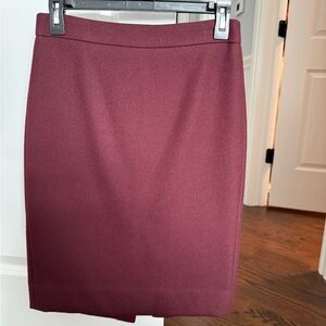 J.Crew 100% Wool No. 2 Pencil Skirt
